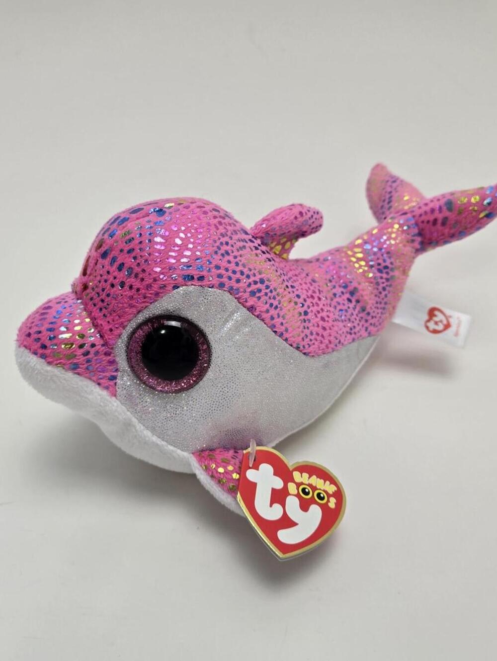 Ty Beanie Boo “Sparkles” the Pink Dolphin (6 inch)
